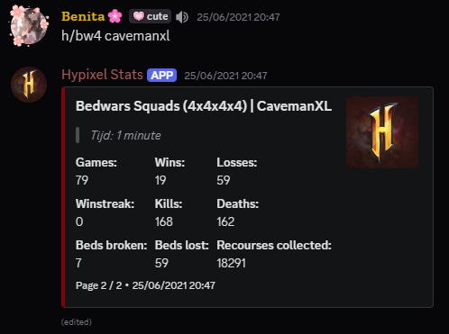 Hypixel Stats