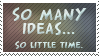 Stamp many-ideas-little-time.gif